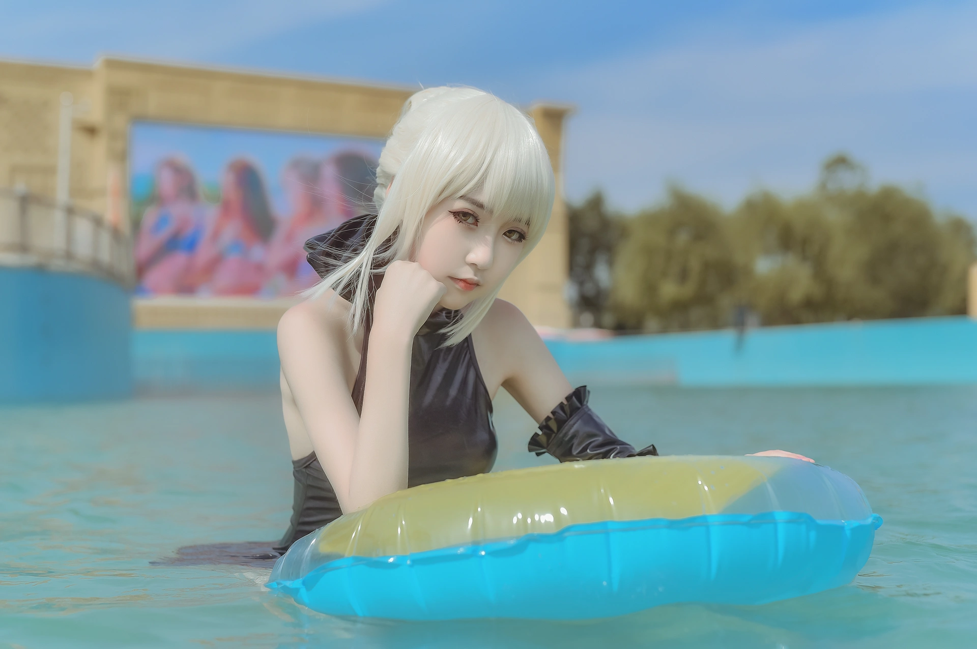 腐团儿 - NO.02 黑saber泳装_第二弹阿尔托莉雅alter 3